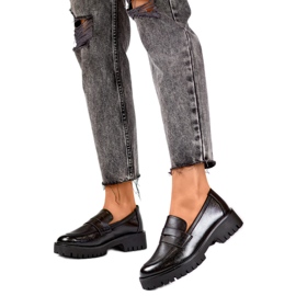 Mokasíny Model XR-374B Black černý