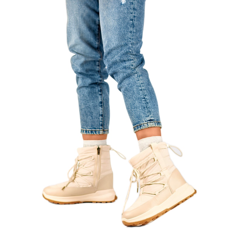 Sněhule Model 24-16321BE Beige béžový Sněhule Model 24-16321BE Beige béžový