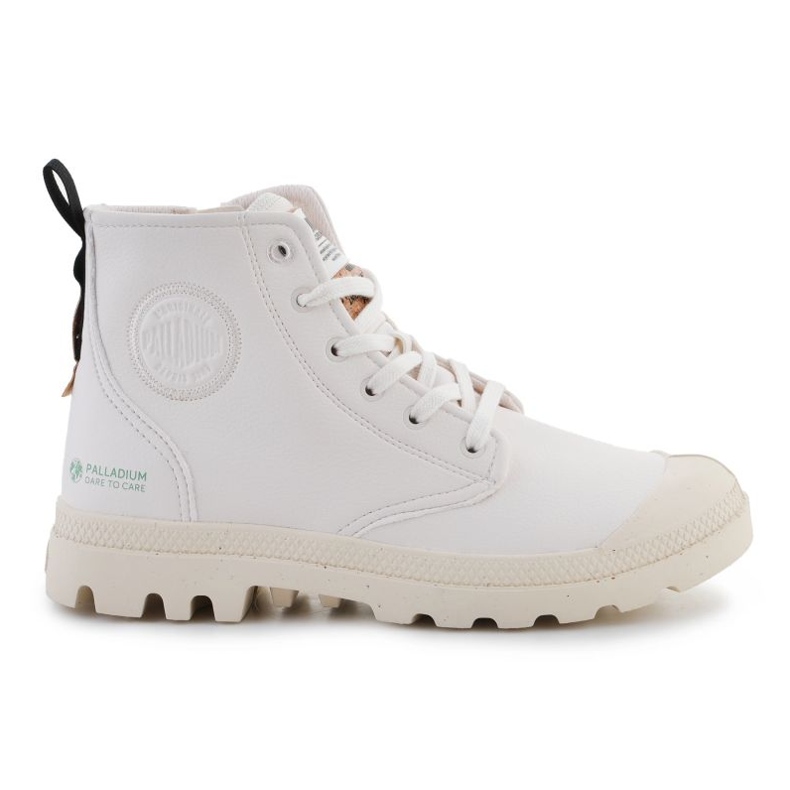 Boty Palladium Pampa Hi Re Vegan Lth 74378-116-M bílý