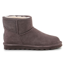 Vlněnou podšívkou sněhule BearPaw Alyssa 2130W-067 šedé béžový