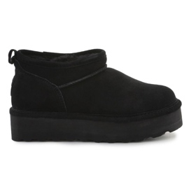 Sněhule BearPaw Retro Super Shorty 3051W-011, černé černý
