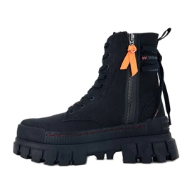 Boty Palladium Revolt Boot 97241-010-M, černé černý