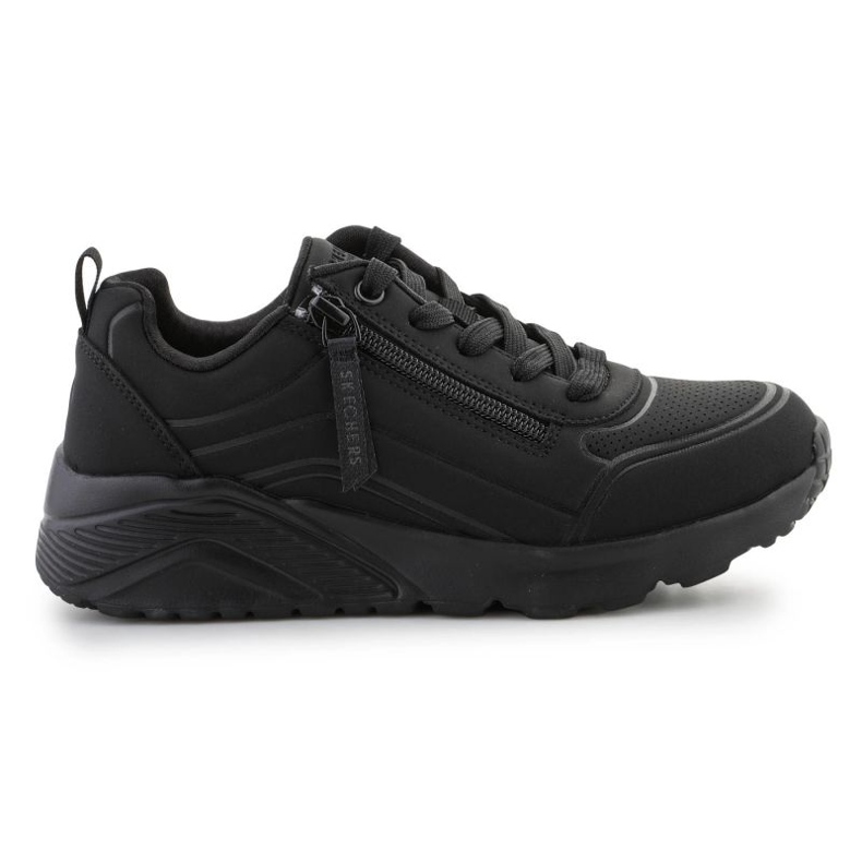 Boty Skechers Uno Lite Easy Zip 310387L-BBK černé černá