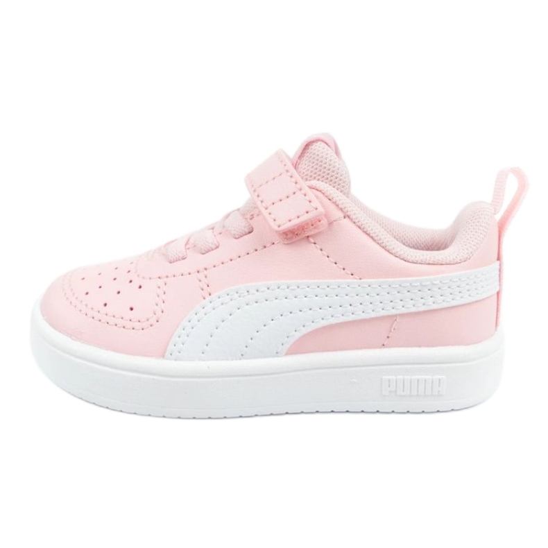 Sportovní boty Puma Rickie Ac 384314 10 bílé růžový Sportovní boty Puma Rickie Ac 384314 10 bílé růžový
