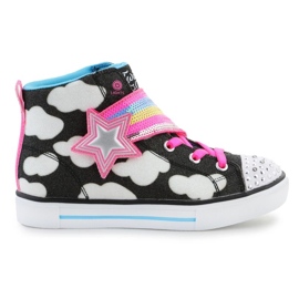 Boty Skechers Twinkle Toes: Twinkle Sparks - Shooting Star 314775L-BKMT černý
