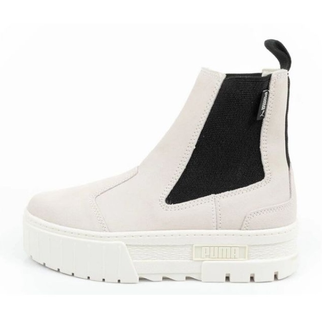 Boty Puma Mayze Chelsea Suede 382829 02 béžové béžový