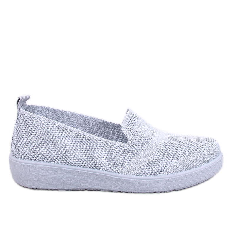 Dámské ponožkové tenisky, šedé šedá