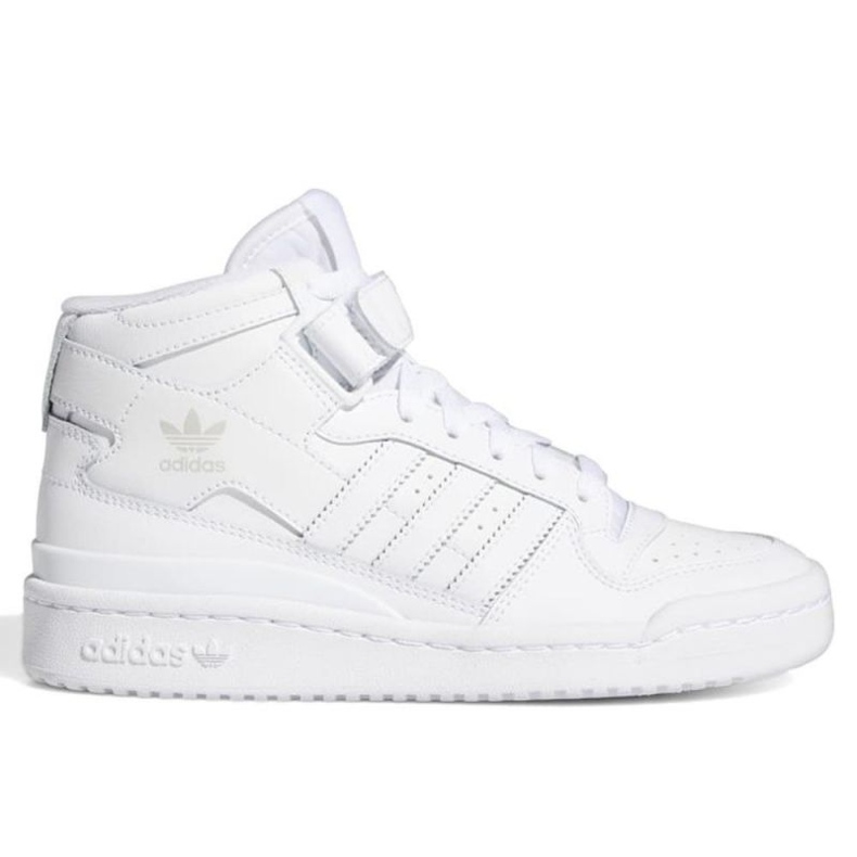Sportovní boty Adidas Forum Mid FZ2086, bílé bílý