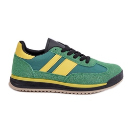 Dámské nízké tenisky sneakers zelené zelený