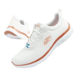Boty Skechers Flex Appeal 4.0 Brillant View 149303/WTRG bílý