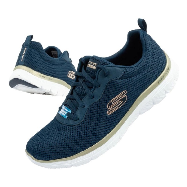 Boty Skechers Flex Appeal 4.0 Brillant View 149303/NVGD modrý
