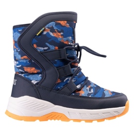 Elbrus Teide vysoké boty do sněhu s membránou 92800623797 Navy Blue modrý
