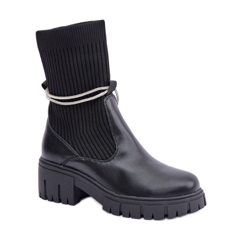 Step in style Boty Model Dinarca 1987-H58 Black - Krok ve stylu černá