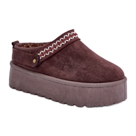 Step in style Sněhule Model Selithria PL361 Chocolate - Krok ve stylu hnědý Step in style Sněhule Model Selithria PL361 Chocolate - Krok ve stylu hnědý