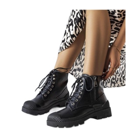 Černé dámské pracovní koně Shell - Solea černý