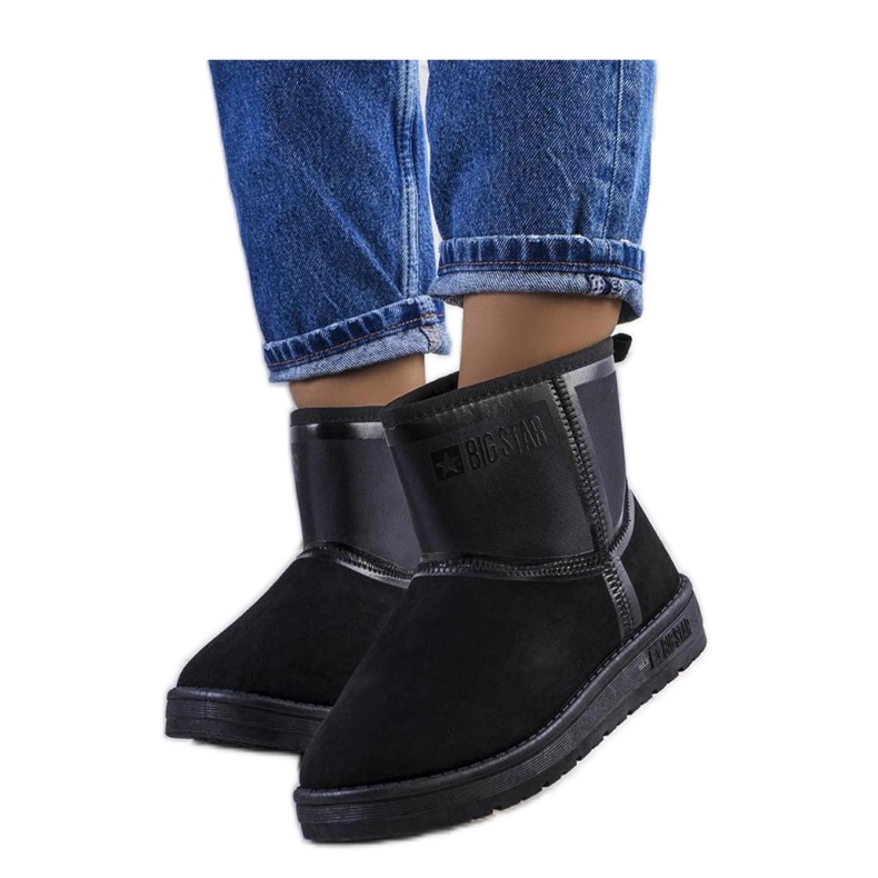 Černé dámské sněhule KK274614-906 - Solea černá