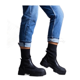 Černé dámské kotníkové boty Conta - Solea černá Černé dámské kotníkové boty Conta - Solea černá