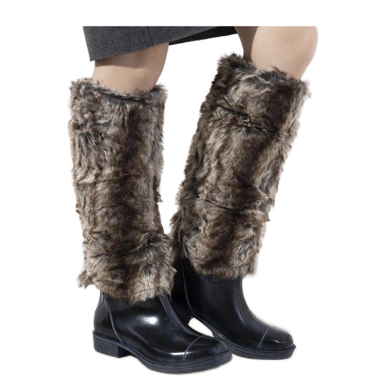 Námořnické modré holínky s kožíškem Melgar - Solea modrý