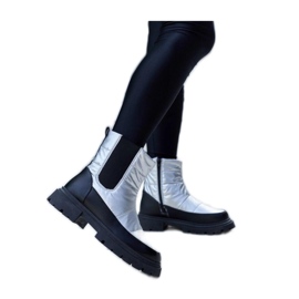 Galvani - Solea metalické zateplené sněhule šedá Galvani - Solea metalické zateplené sněhule šedá