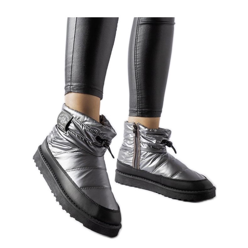 Šedé sněhule Lee Cooper LCJ-23-44-1966L černá