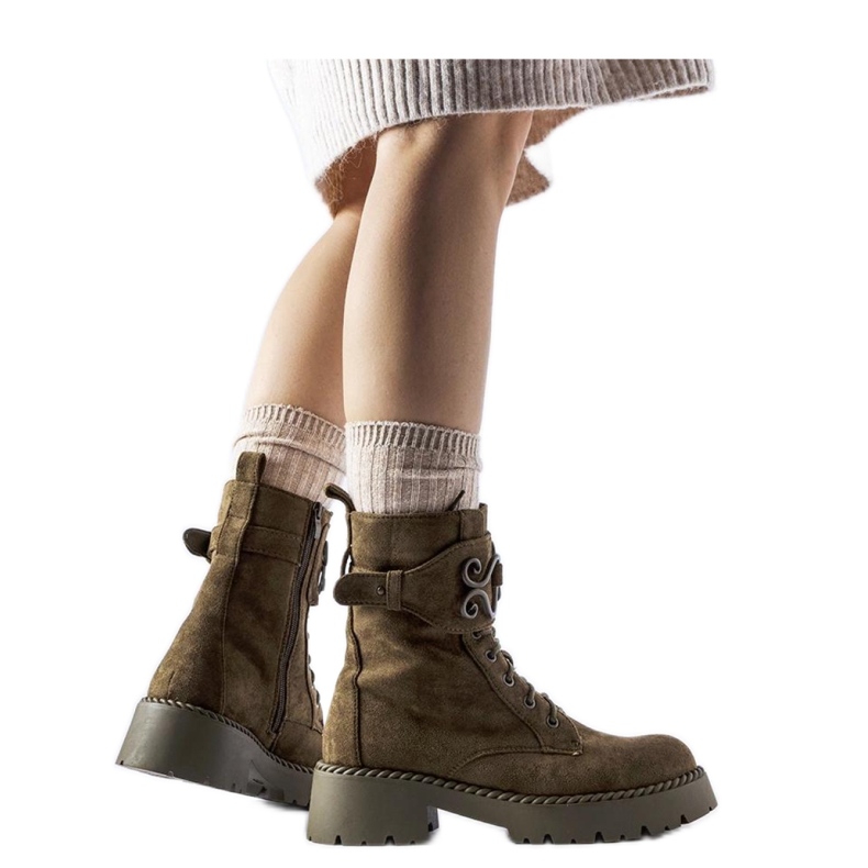 Tmavě zelené dekorativní eko-zmsz dělníky zelená