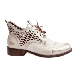 Prolamované boty Model Zazoo 2878/004 Zlatá zlatý