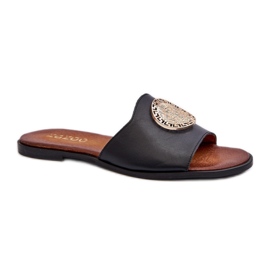 Sandálové žabky Model Zazoo 2938 Black černý