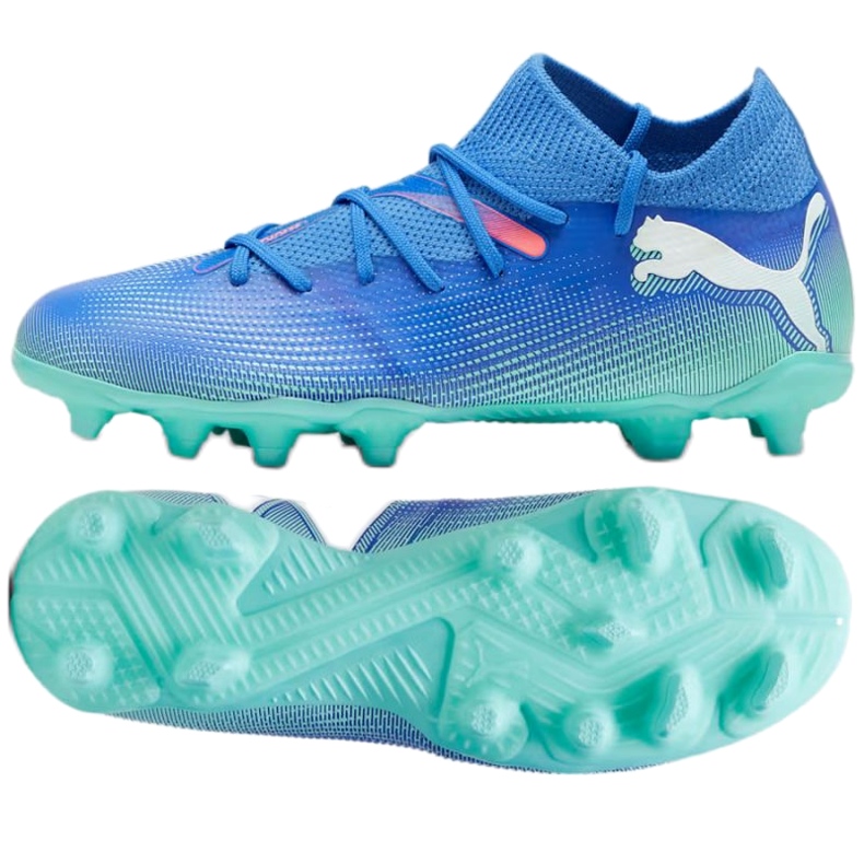 Boty Puma Future 7 Match FG/AG 107945 01 modrý Boty Puma Future 7 Match FG/AG 107945 01 modrý