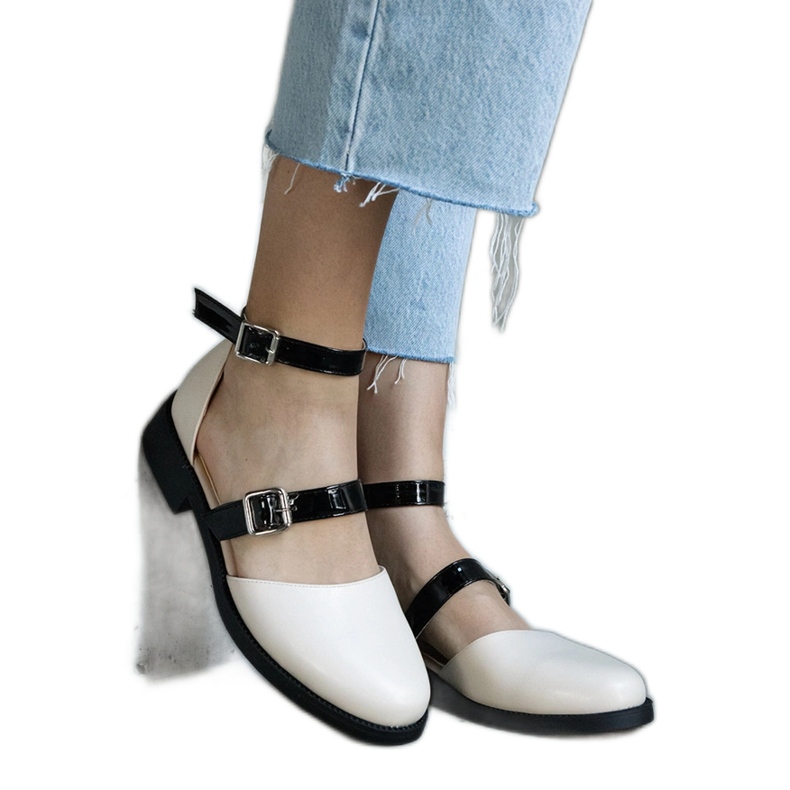 Béžové balerínky se sponou béžový Béžové balerínky se sponou béžový