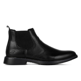 Chelsea Boots Skechers Bregman Morago Black černý