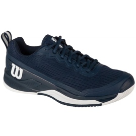 Tenisové boty Wilson Rush Pro 4.5 WRS333520 Navy Blue námořnická modrá Tenisové boty Wilson Rush Pro 4.5 WRS333520 Navy Blue námořnická modrá