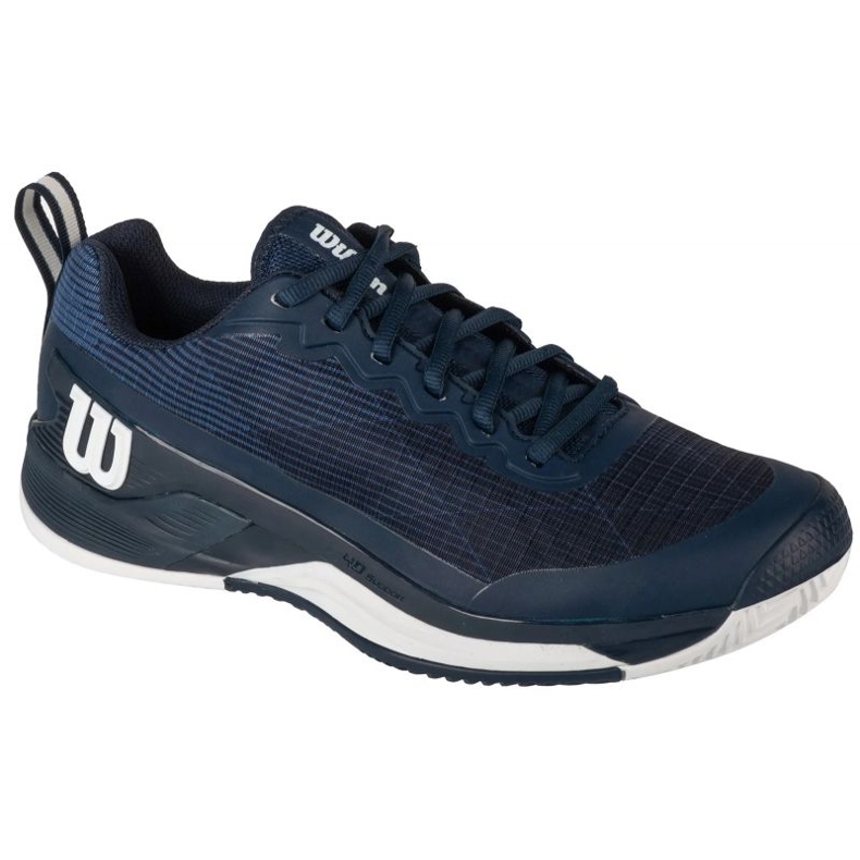 Tenisové boty Wilson Rush Pro 4.5 Clay WRS333660 Navy Blue námořnická modrá Tenisové boty Wilson Rush Pro 4.5 Clay WRS333660 Navy Blue námořnická modrá