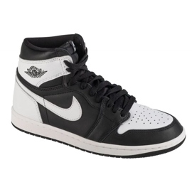 Nike Air Jordan 1 Mid Retro DZ5485-010 Černé a bílé boty černá