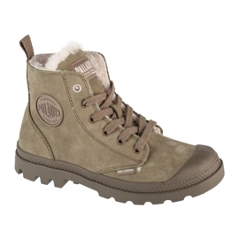Palladium pampa hi zip WL 95982-377 Green Stalladium boty zelený