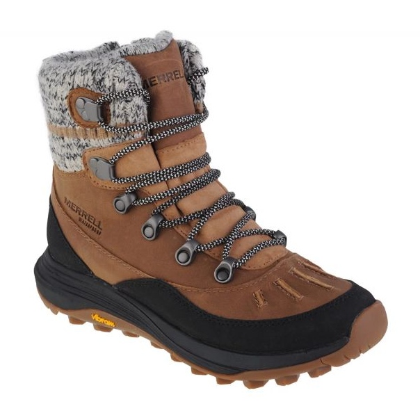 Merrell Siren 4 Thermo Demi Zip WP J037412 Hnědé boty hnědý
