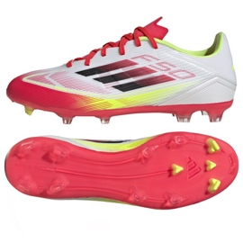 Boty Adidas F50 League FG/MG IE1289 bílý