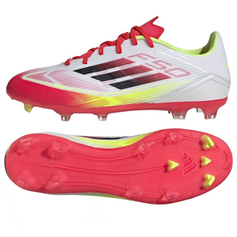 Boty Adidas F50 League FG/MG IE1289 bílý