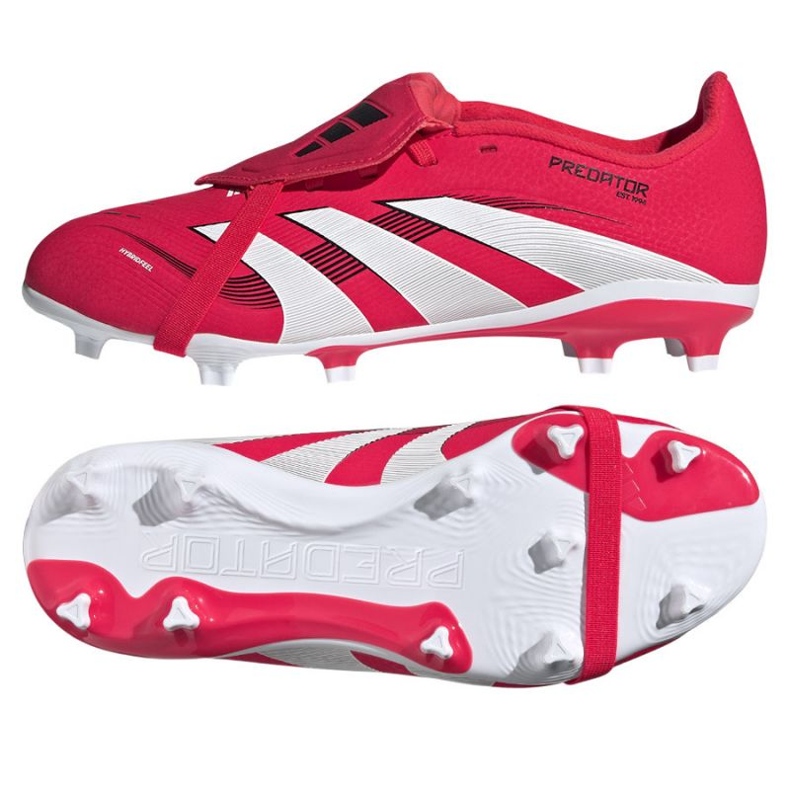 Boty Adidas Predator League Ft Fg ID3830 červené Boty Adidas Predator League Ft Fg ID3830 červené