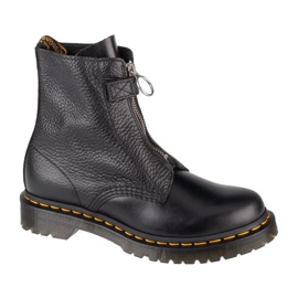 Dr. Martens boty Dr Martens 1460 Pascal Frnt Zip DM32054001 černá