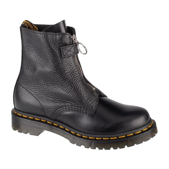 Dr. Martens boty Dr Martens 1460 Pascal Frnt Zip DM32054001 černá