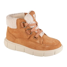 Sorel Explorer III NW Lace WP 2077961252 Hnědé boty hnědý Sorel Explorer III NW Lace WP 2077961252 Hnědé boty hnědý
