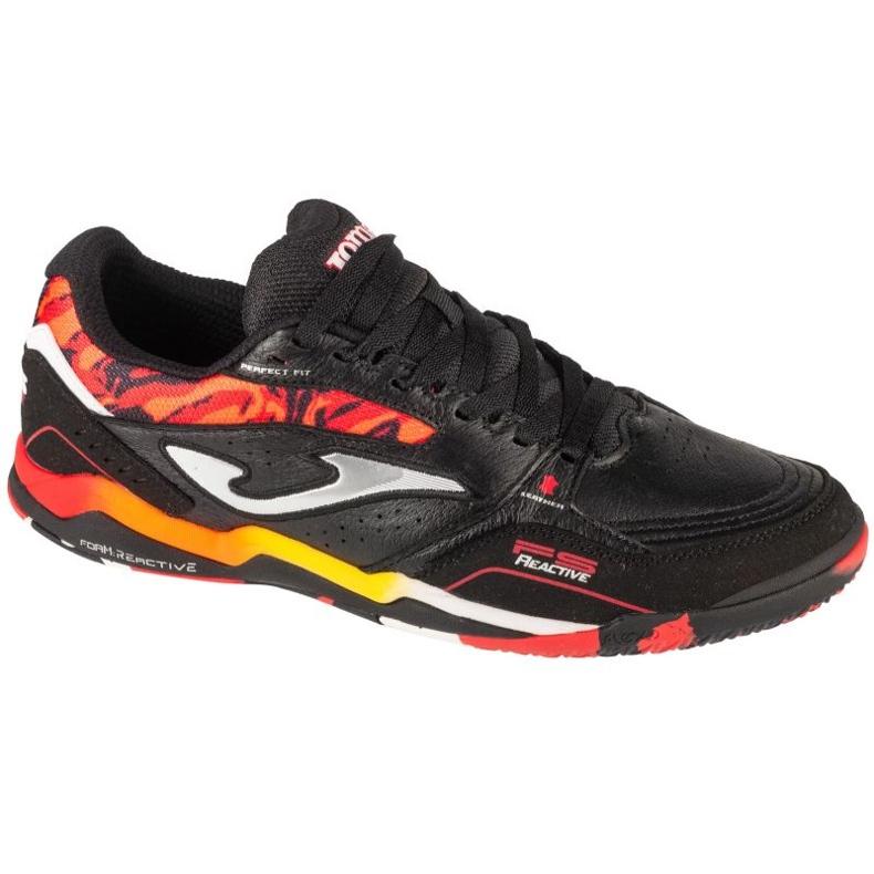 Joma FS reaktivní 2401 v Black Football Shoes FSW2401 černá
