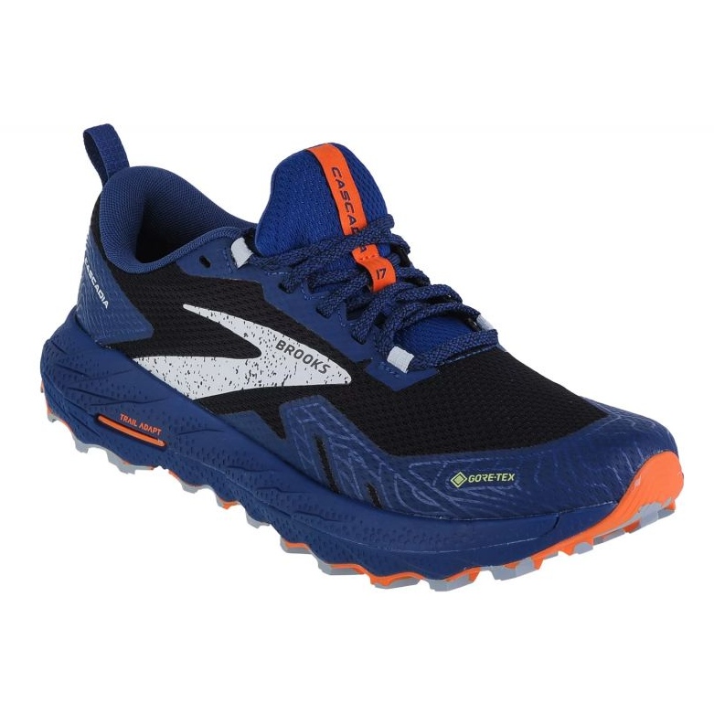 Brooks Cascadia 17 GTX 1104021D062 běžecké boty s membránou modrý Brooks Cascadia 17 GTX 1104021D062 běžecké boty s membránou modrý