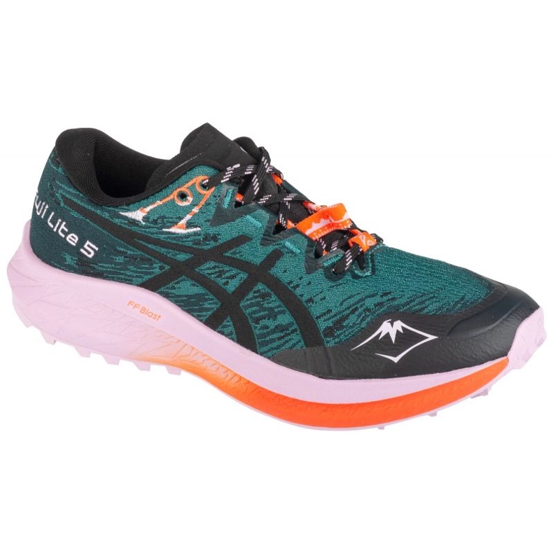 ASICS Fuji Lite 5 1012B690-300 Green Shoes zelená ASICS Fuji Lite 5 1012B690-300 Green Shoes zelená