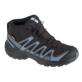 SALOMON XA PRO V8 Mid CSWP 475738 Černé boty s membránou černý