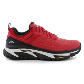 Boty Skechers Arch Fit Road Walker Recon 37333-RDBK červený