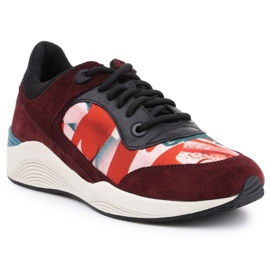 Lifestylová obuv Geox D Omaya C D540SC-0AN22 červený