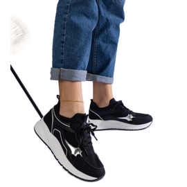 Černé dámské sportovní tenisky černý