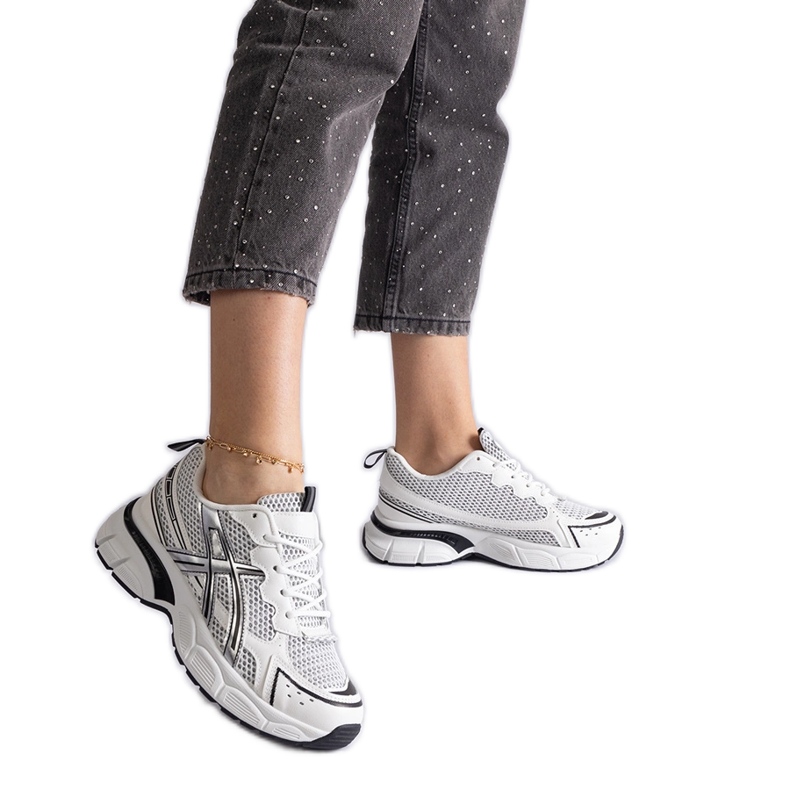 Černé dámské sportovní tenisky bílý Černé dámské sportovní tenisky bílý