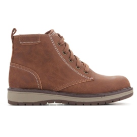Boty Skechers Gravlen Brown 94060L-BRN hnědý